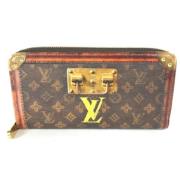 Pre-owned Fabric wallets Louis Vuitton Vintage , Brown , Dames