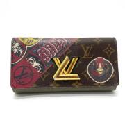 Pre-owned Canvas wallets Louis Vuitton Vintage , Multicolor , Dames