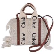 Pre-owned Cotton totes Chloé Pre-owned , Beige , Dames