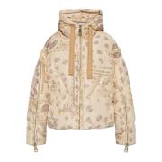 Donsjack met paisley-print Khrisjoy , Beige , Dames