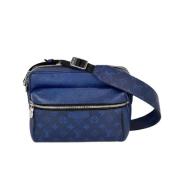 Pre-owned Leather louis-vuitton-bags Louis Vuitton Vintage , Blue , Da...