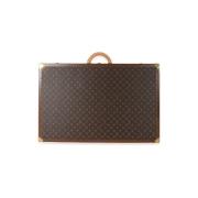 Pre-owned Canvas briefcases Louis Vuitton Vintage , Brown , Dames