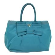 Pre-owned Nylon handbags Prada Vintage , Blue , Dames