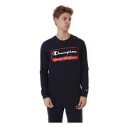 Authentiek longsleeve T-shirt Champion , Blue , Heren