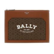 Trendy Wallet for Men and Women Bally , Brown , Heren