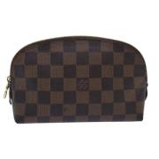 Pre-owned Canvas pouches Louis Vuitton Vintage , Brown , Dames