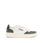 Medalist Lage Leren Suède Sneakers Autry , Green , Dames