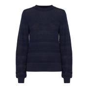 Night Sky Pullover Sweater Saint Tropez , Blue , Dames