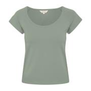 Agave Green Top & T-Shirt Part Two , Green , Dames