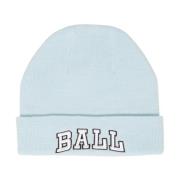 Blauwe Beanie Accessoires IJs Cool Logo Ball , Blue , Dames