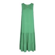 Maxi Jurk Soyaconcept , Green , Dames