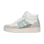 Witte Hoge Sneaker Mick Maruti , Multicolor , Dames