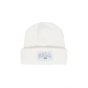 Bright White Beanie Accessoire Ball , White , Dames