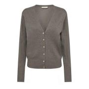 Zachte en stijlvolle Katie Cardigan Freequent , Gray , Dames