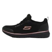 Squad Sr Sneakers Skechers , Black , Dames