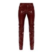 Gelakte broek Blumarine , Red , Dames