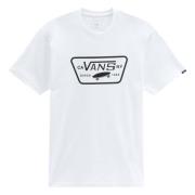 T-shirt Vans , White , Heren