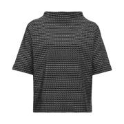 Sweatshirt Gadeni Structuur Opus , Black , Dames