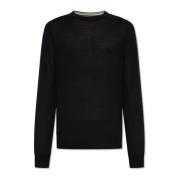 Wollen trui Paul Smith , Black , Heren