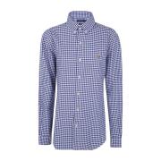 Klassieke Oxford Sportshirt Ralph Lauren , Blue , Heren