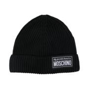 Kinderen Zwarte Hoeden Moschino , Black , Heren