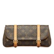 Pre-owned Canvas louis-vuitton-bags Louis Vuitton Vintage , Brown , Da...