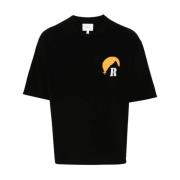 Moonlight Logo Gebreide Trui Zwart Rhude , Black , Heren