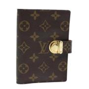 Pre-owned Canvas home-office Louis Vuitton Vintage , Brown , Dames