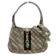 Pre-owned Canvas gucci-bags Gucci Vintage , Beige , Dames