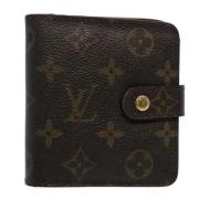 Pre-owned Canvas wallets Louis Vuitton Vintage , Brown , Dames