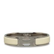 Pre-owned Metal bracelets Hermès Vintage , Gray , Dames