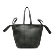 Pre-owned Leather handbags Balenciaga Vintage , Black , Dames