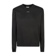 Zwarte Sweaters voor Mannen en Vrouwen Calvin Klein , Black , Dames