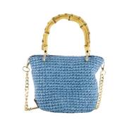 Handbags Chica London , Blue , Dames