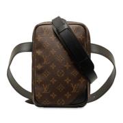 Pre-owned Leather handbags Louis Vuitton Vintage , Brown , Dames