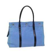 Pre-owned Nylon handbags Prada Vintage , Blue , Dames