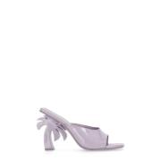 Lila Leren Hakmuiltjes Palm Angels , Purple , Dames