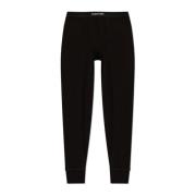 Katoenen Lange Johns Tom Ford , Black , Heren