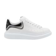 Witte Oversized Sneakers met Contrasterende Hiel Alexander McQueen , W...