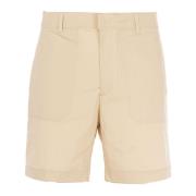 Heren Bermuda Shorts Zand/Beige Zomer Liu Jo , Beige , Heren