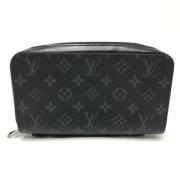 Pre-owned Fabric wallets Louis Vuitton Vintage , Black , Dames