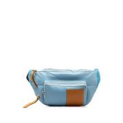 Pre-owned Leather crossbody-bags Loewe Pre-owned , Blue , Dames