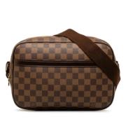 Pre-owned Canvas louis-vuitton-bags Louis Vuitton Vintage , Brown , Da...