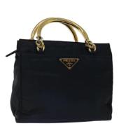 Pre-owned Nylon handbags Prada Vintage , Blue , Dames