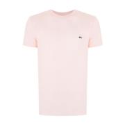 Roze T-shirts en Polos Lacoste , Pink , Heren