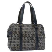 Pre-owned Canvas handbags Fendi Vintage , Blue , Dames