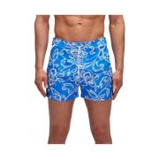 Vintage Hibiscus Zwemshorts Sundek , Multicolor , Heren