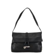 Pre-owned Fabric shoulder-bags Burberry Vintage , Black , Dames