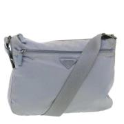 Pre-owned Nylon prada-bags Prada Vintage , Blue , Dames