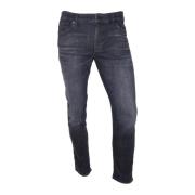 Slim Fit Denim Delano Jeans Zwart Hugo Boss , Black , Heren